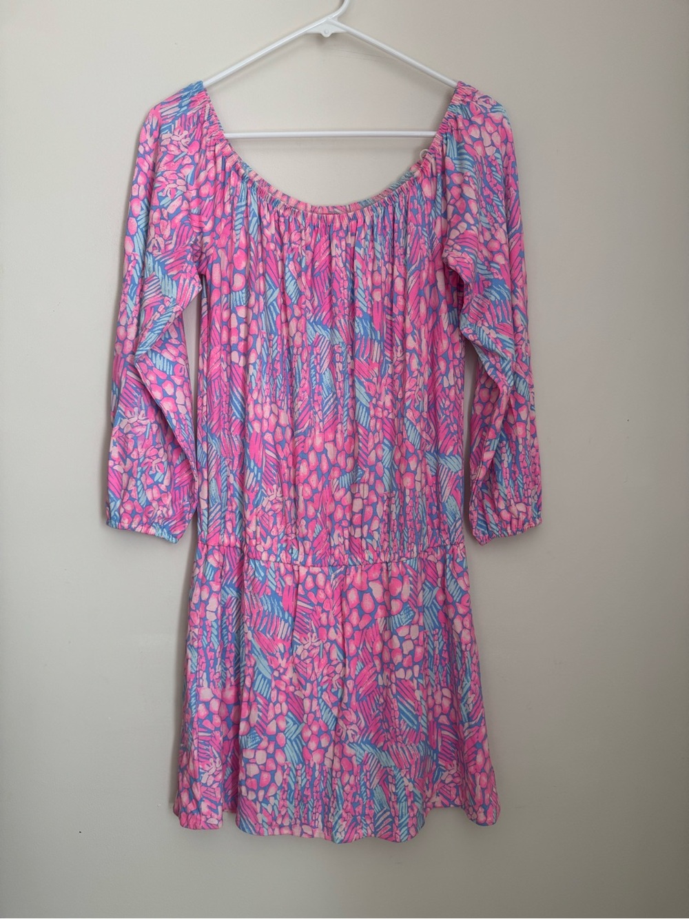 Lilly Pulitzer Lana Skort Romper Women’s Medium Pink Sorbet High Altitude Print